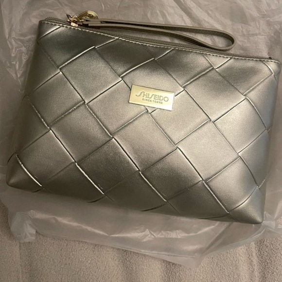 Shiseido Handbags - Shiseido Gold Women's Bag